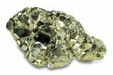 Gleaming Pyrite Crystal Cluster - Peru #291925-1